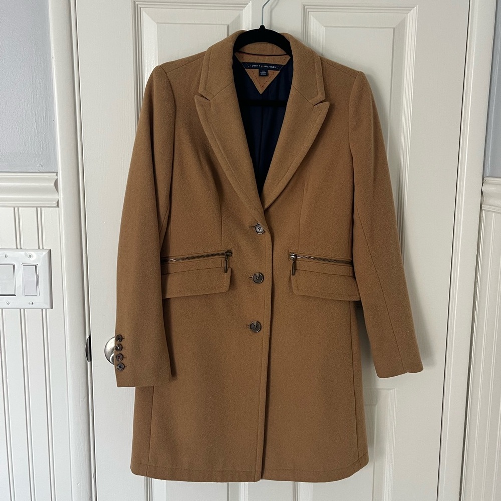 Tommy Hilfiger Classic Wool-Blend Coat